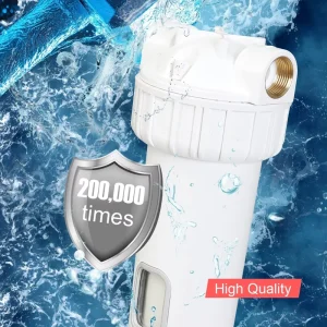 Easy Housing Water Pre Filter for Filtered Drinking Water With Faucet Canister and Under Sink Purifier Fittings System