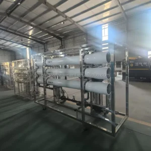 Easy Maintenance Reverse Osmosis Water Filter System with Quick Change RO Membrane for Business