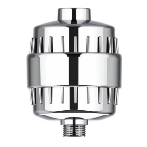 Eco Friendly ABS Plastic Shower Head Filter with Single Outlet and Easy Installation for Shower Room Water Purification