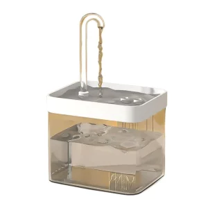 Eco Friendly Automatic Pet Water Dispenser Recirculate Drinker Bowl with Charging Source Plastic Fountain Dispenser