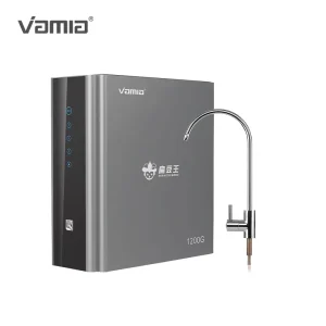Electric 1200GPD Self-Cleaning Tankless RO Water Purifier with 24-Month Filter Life, Smart Faucet and 3-Stage Filtration