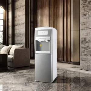 Electric Cooling Freestanding Plastic Water Dispenser with Hot & Cold Tap for Hotel and Household Use Top Load