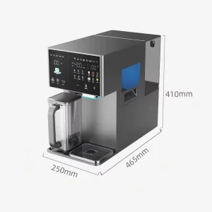 Electric Countertop RO Water Purifier 5 Stage Filtration Ice Maker TDS Monitoring Plastic US Plug for RV Hotel