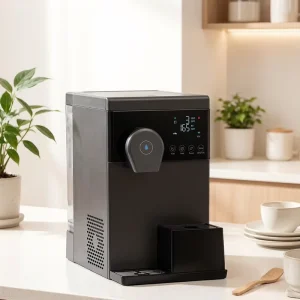 Electric Countertop Smart Water Filter and Dispenser with Instant Hot and Cold Water Reverse Osmosis Stainless Steel Housing