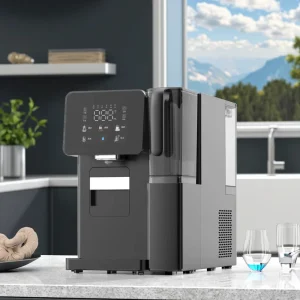 Electric Countertop Water Dispenser Instant Hot Cold Ice Maker RO Water Filter Water Dispenser