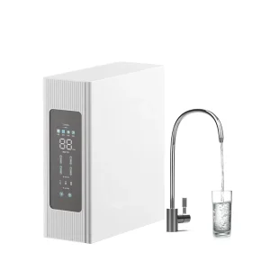 Electric Countertop Water Purifier Machine Reverse Osmosis Filter System for Household Hotel Use Plastic Construction