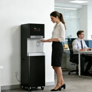 Electric Freestanding High Efficiency Fast Heating Instant Boiling Hot Cold Water Dispenser RO Filter System Outdoor Hotel