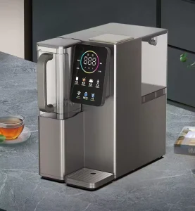 Electric Freestanding Hot and Cold Water Dispenser with Plastic Kettle for Household and Hotel Use