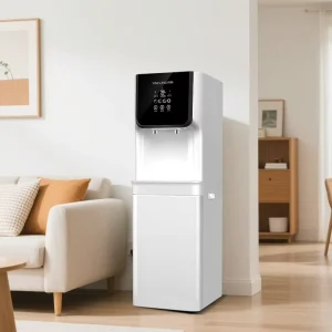 Electric Freestanding Household RO System Water Purifier Wheeled Pipeline Water Dispenser with Reverse Osmosis Technology