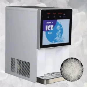 Electric Freestanding Ice Maker and Water Dispenser New Household Hotel Rv Top Loading Bottle Hot Warm Cold Water Options