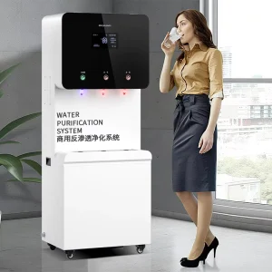 Electric Freestanding Long Lasting Antibacterial RO Water Dispenser Filter for Outdoor Hotel Use Low Maintenance Cost Stainless