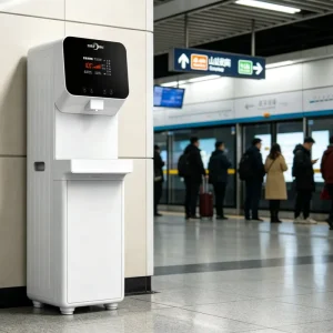 Electric Hot and Cold Instant Water Dispenser with Freestanding Design