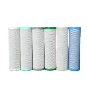 Electric Household Inline Activated Carbon Water Filter with Mineral Water Purifier Membranes