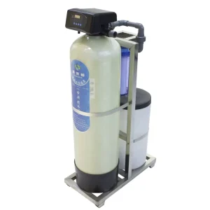 Electric Household Water Softener System with Ion Exchange Resin, Two-Stage Filtration, 500L/H Capacity