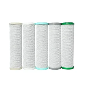 Electric Inline CTO10 Activated Carbon Water Filter Replacement Membrane for 75 GPD Household Systems