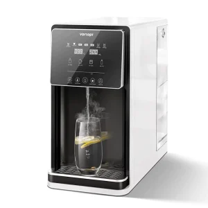 Electric Intelligent Temperature Control Counter-top Reverse Osmosis Water Purifier Hotels Households Outdoor Cars RVs Plastic