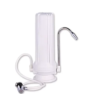 Electric Manual Kitchen Water Treatment Filter System Countertop Water Purifier for Household Use BPA Free Plastic