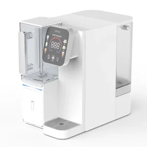 Electric Plastic Hot and Cold Countertop Reverse Osmosis System with Free Installation for Household and Hotel Use