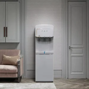 Electric Plastic Hot and Cold Top Load Freestanding Floor Water Dispenser for Household Use