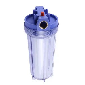 Electric Plastic & PET Single Stage Household Water Filter 10inch High Efficiency Drinking Filter