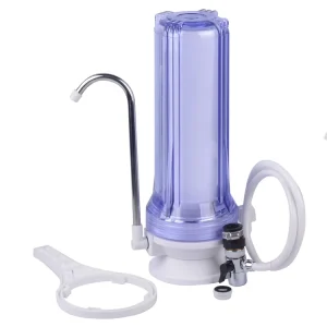 Electric Plastic Smart Faucet Water Purifier with One-Stage Filter for RV, Hotel, and Countertop Use