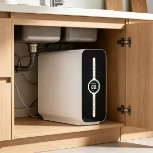 Electric Plastic Under Sink Water Filter Purifier for Household Use