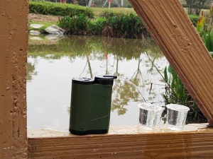 Electric Portable Outdoor Water Purifier and Water Treatment Machine with Carbon Filter