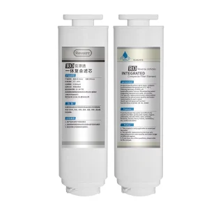 Electric Reverse Osmosis Water Filter Replacement Cartridge Set PP CTO UDF RO T3OR for Household and Hotel Use