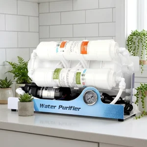 Electric Reverse Osmosis Water Filter System for Household and Hotel Use for Marine Aquariums