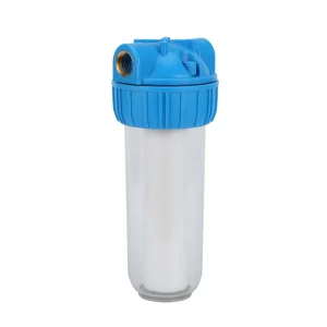 Electric Sediment Filtration Single Household Water Filter Replaceable PP Filter Cartridge PET Plastic Eco-Friendly 1 Stage