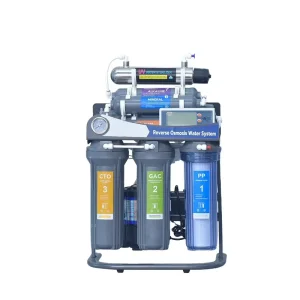 Electric Self-Cleaning Plastic Reverse Osmosis Water Purifier System for Household and Hotel Use