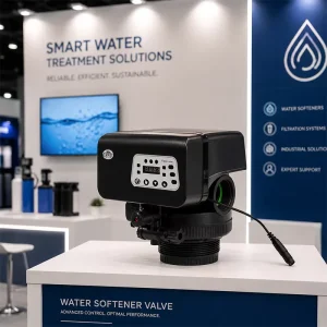 Electric Softener Flow Control Valve Multifunction ABS Plastic Water Treatment Valve for Central Softening System