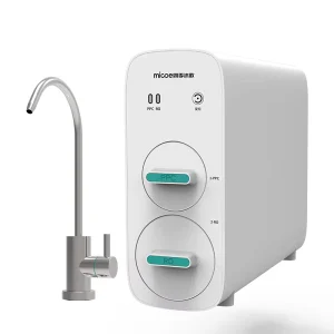 Electric Stainless Steel 5 Stage Reverse Osmosis Water Purifier Countertop for House Hotel Commercial Use for Garages