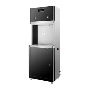 Electric Stainless Steel Cold Water Dispenser with 2-Stage Filtration, Freestanding, NSF