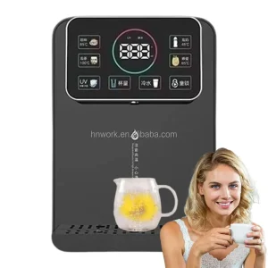 Electric Wall-Mounted Direct Drinking Water Dispenser with Fast Heating and Large Screen