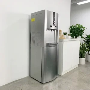 Electric Water Dispenser Hot Cold Refrigerated Cabinet Stand Installation Plastic Drink Water Fountain