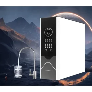 Electric Water Purifier 4 Stage RO Water Purifier Machine Under Sink High Efficiency Reverse Osmosis System with Self-Cleaning