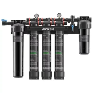 Electric Whole House Water Filter Manual Central Household Water Purifier Backwashing Feature Tap Water Front Back Filter