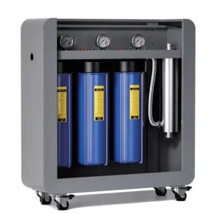 Electric Whole House Water Filter System UV Lamp Coconut Carbon Block Reduces Heavy Metals Chloramine Household