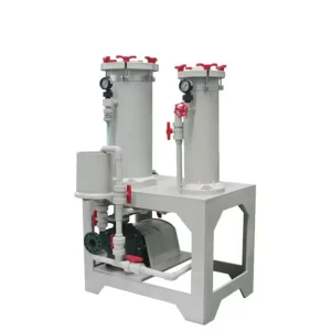 Electroplating Water Treatment 1 Ton Galvanizer Filter with Motor and Pump, Acid and Alkali Resistant