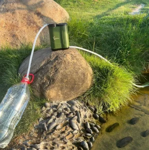 Emergency Portable Electric Water Purifier Individual Field Survival Water Purifier Self driving Camping Filtering Equipment
