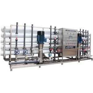 Emergency Salt Water Desalination Sea Water Desalination Reverse Osmosis System 600t Water Treatment Machine