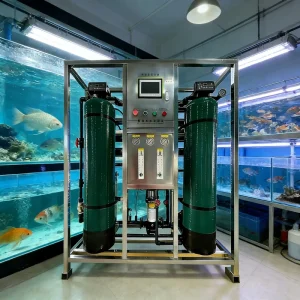 Energy Saving 1000LPH RO System for Large Scale Aquaculture High Recovery Rate to Reduce Water Waste and Operational Costs