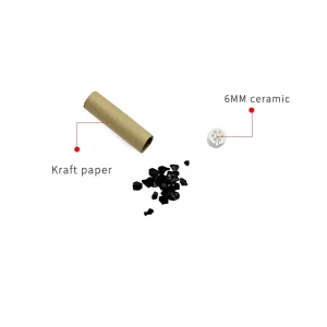 European and North American Disposable Activated Carbon Filter 5/6/7/8mm Natural Coconut Shell Activated Carbon Filter
