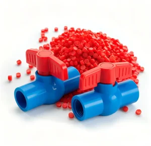Excellent Thermal Stability Rigid PVC Granules Shape Retention Compound for High Temperature Sewerage Pipes