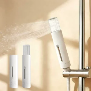 Expandable ABS Travel Shower Filter Head Massage Eco-Friendly Easy Installation for Household and Hotel Use Water Saving