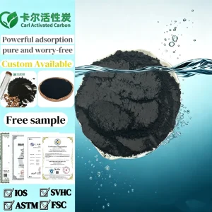 Extruded Activated Carbon Deep Bed Filtration Water Purification Carbon for Municipal