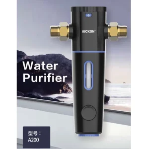 F300 Prefilter Water Filter for Kitchen Sink, 40um First-Step Filter for Whole-House Battery-Powered System