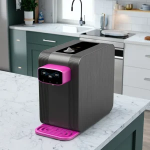 FDA-Approved Smart LED Display 4000 PPB Household Hot and Cold Alkaline Hydrogen Water Machine Japan Technology
