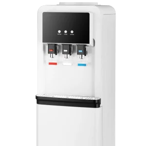 FJ-WD-202B Freestanding Water Dispenser with Three Taps, Hot and Cold Water, and Compressor Cooling